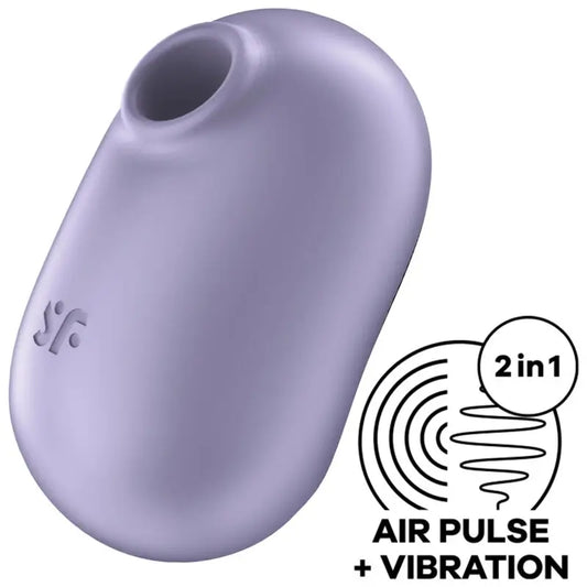 Satisfyer Pro To Go 2 Διπλός Διεγέρτης και Δονητής, Μωβ 