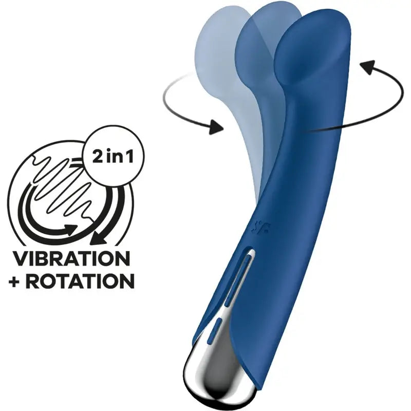 Satisfyer Spinning G-Sport 1 Περιστροφικός δονητής Μπλε 