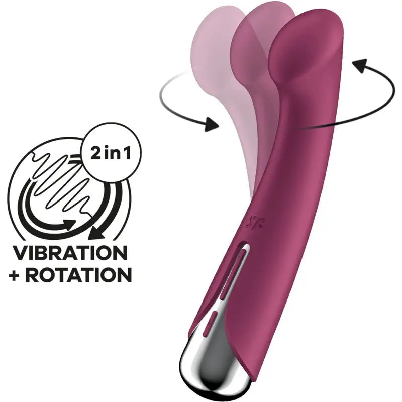 Satisfyer Spinning G-Sport 1 Περιστροφικός δονητής, κόκκινος 