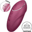 Satisfyer Tap & Climax 1 Δονητής Lay-On Κόκκινος 