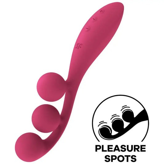 Satisfyer Tri Ball 1 Multi Δονητής Κόκκινος 