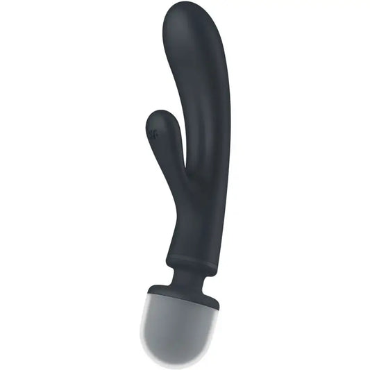 Satisfyer Triple Lover Δονητής-Μασάζ Rabbit Γκρι 