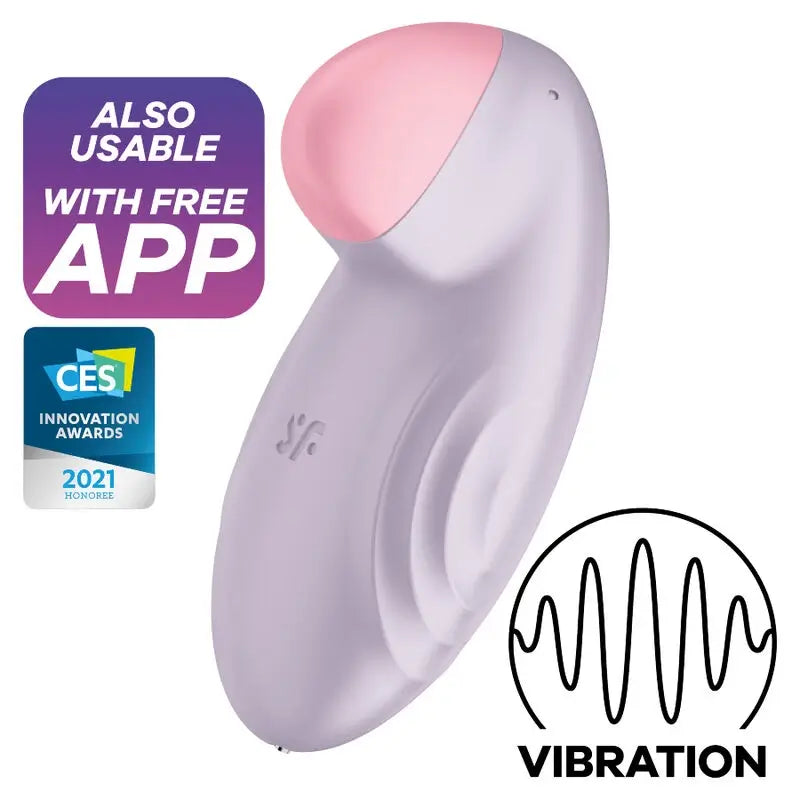 Satisfyer Tropical Tip Δονητής Lay-On Μωβ 