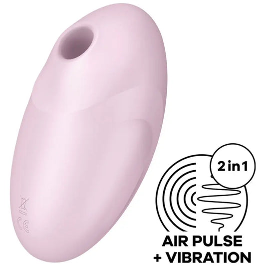 Satisfyer Vulva Lover 3 Διεγερτής και δονητής σε ροζ χρώμα 