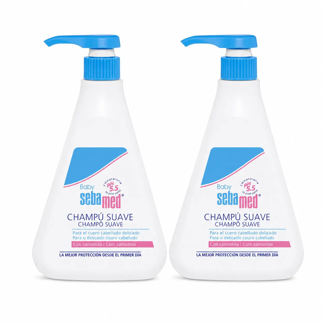 Sebamed Baby Απαλό Σαμπουάν 500 ml, συσκευασία 2 τεμαχίων