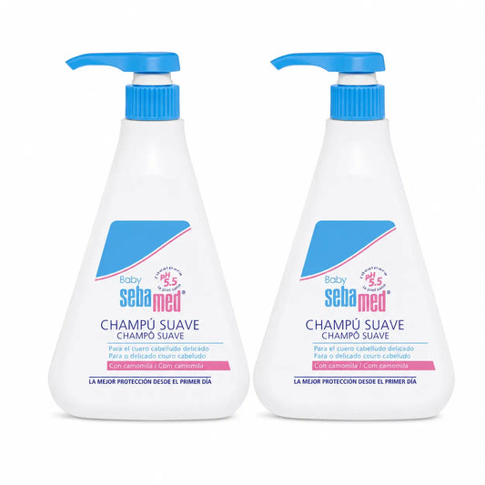 Sebamed Baby Απαλό Σαμπουάν 500 ml, συσκευασία 2 τεμαχίων