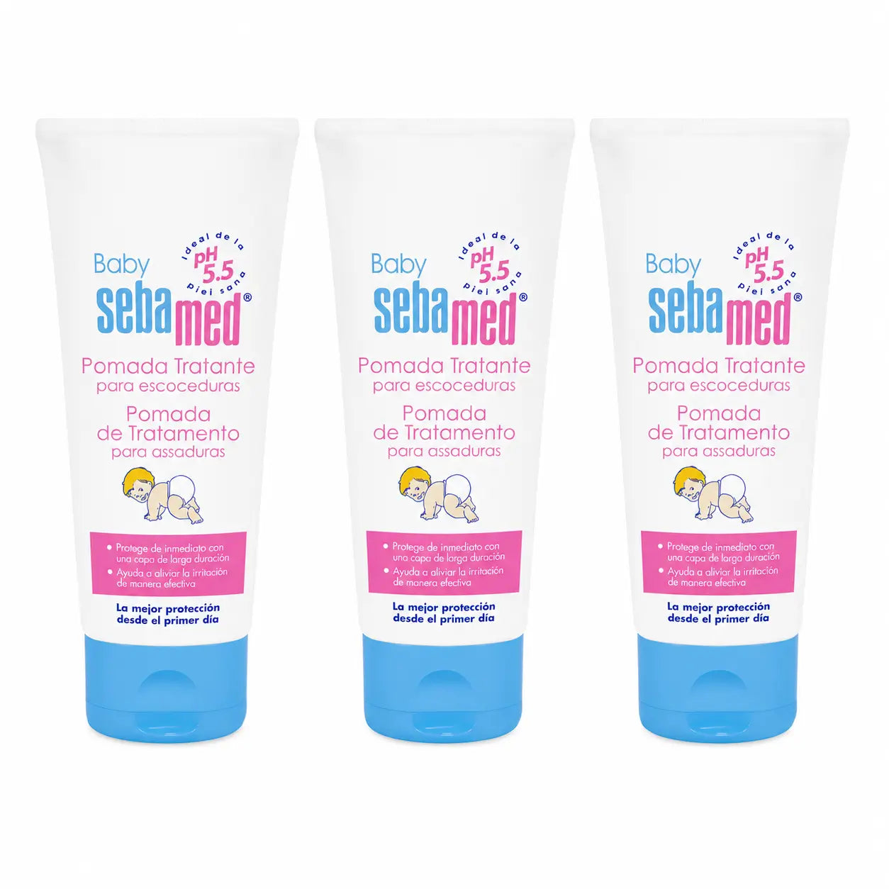 Sebamed Baby Θεραπευτική Αλοιφή 100 ml, συσκευασία 3 τεμαχίων