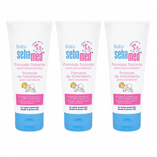 Sebamed Baby Θεραπευτική Αλοιφή 100 ml, συσκευασία 3 τεμαχίων