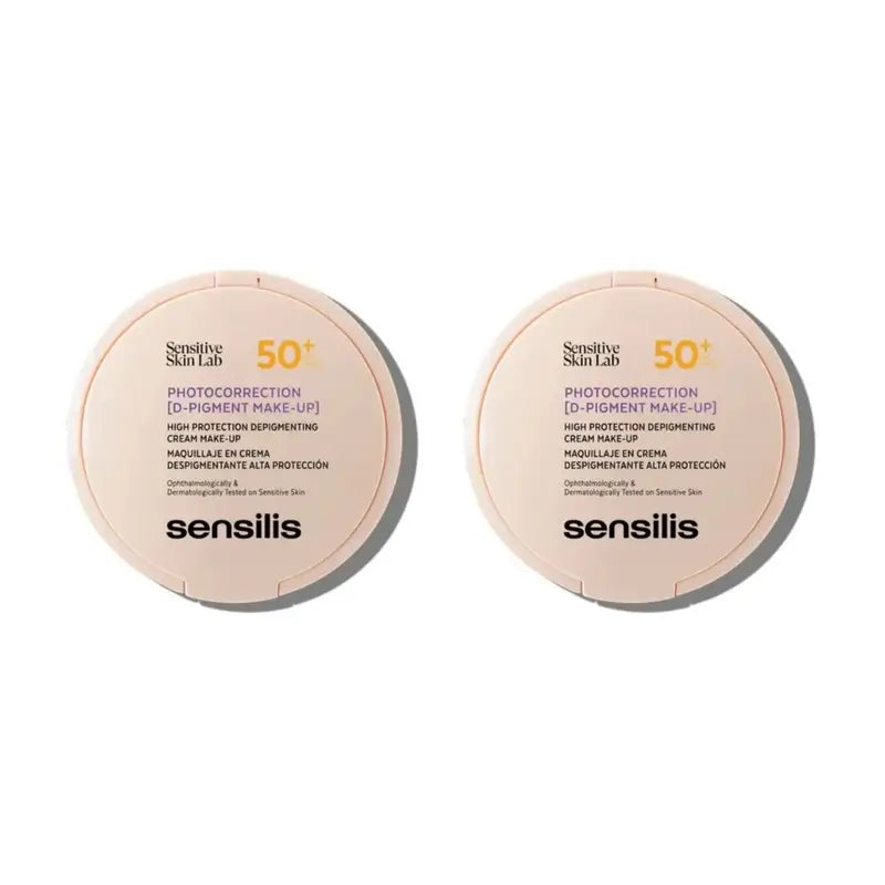 Sensilis Photocorrection Dpigment Makeup SPF50+ 01, 2×50 ml 