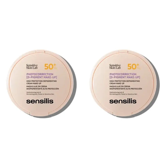 Sensilis Photocorrection Dpigment Makeup SPF50+ 02, 2×50 ml 