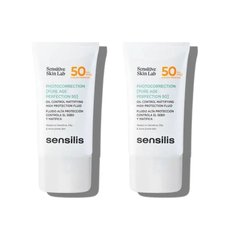 Sensilis Photocorrection [Pure Age Perfection 50], 2×40 ml 