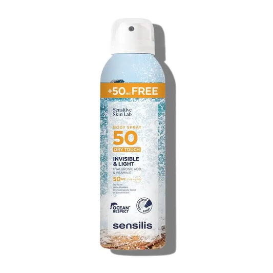 Sensilis Αντηλιακά Spray Dry Touch 200 ml + 50 ml  