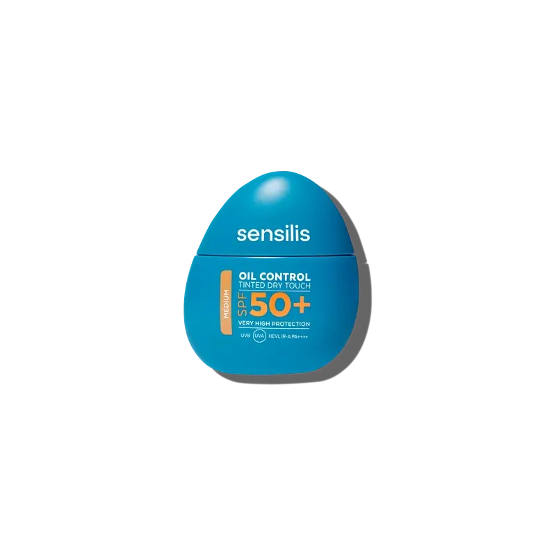 Sensilis Αντηλιακά Sun Waterfluid Oil Control SPF 50+ Χρώμα Medium, 40 ml 