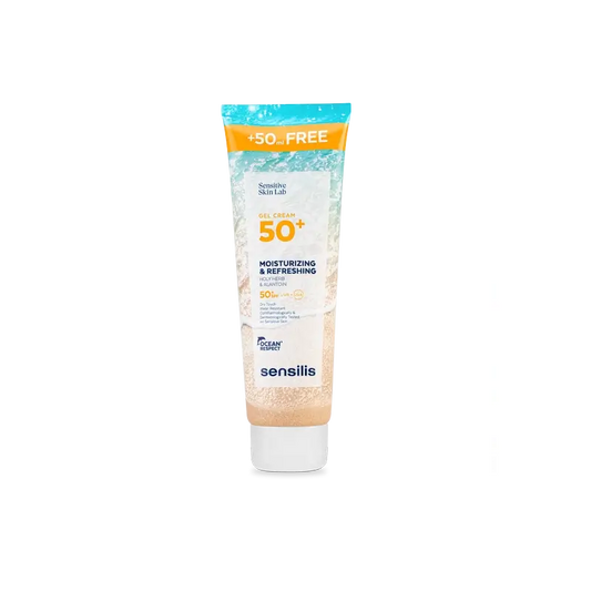 Sensilis Gel-Κρέμα SPF 50+ Ενυδατική και Δροσιστική, 250 ml