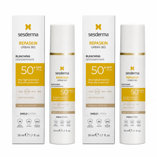 Sesderma Repaskin Urban 365 Αντιμελαγχρωτικό SPF50+ 50 ml, Συσκευασία 2 τεμαχίων