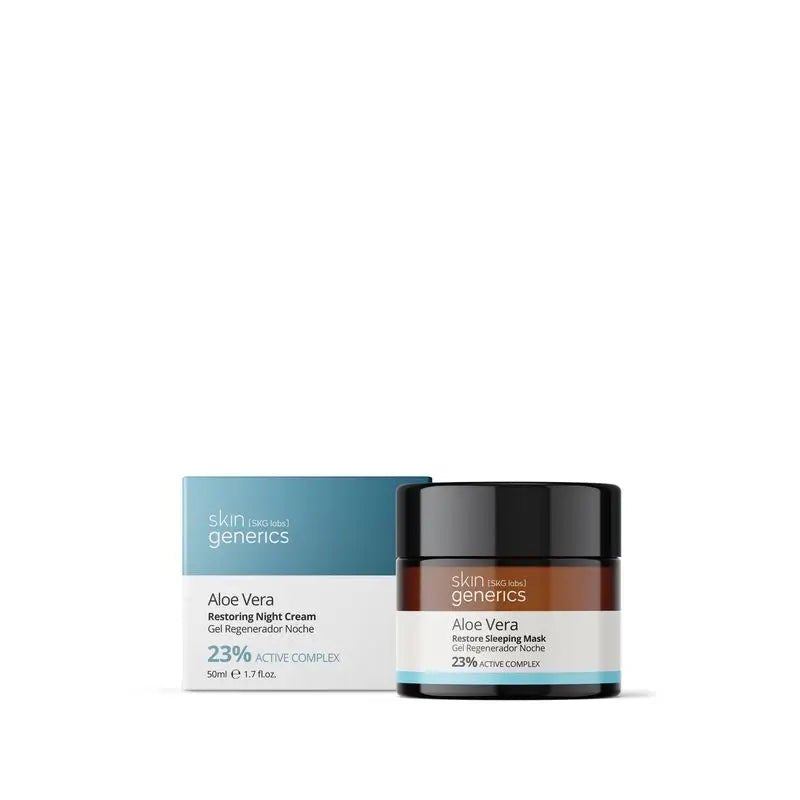Skin Generics Αναζωογονητική Κρέμα Νύχτας με Αλόη Βέρα 23%, 50 ml