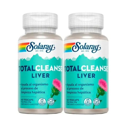 Solaray Total Cleanse Liver Pack 2 x 60 κάψουλες