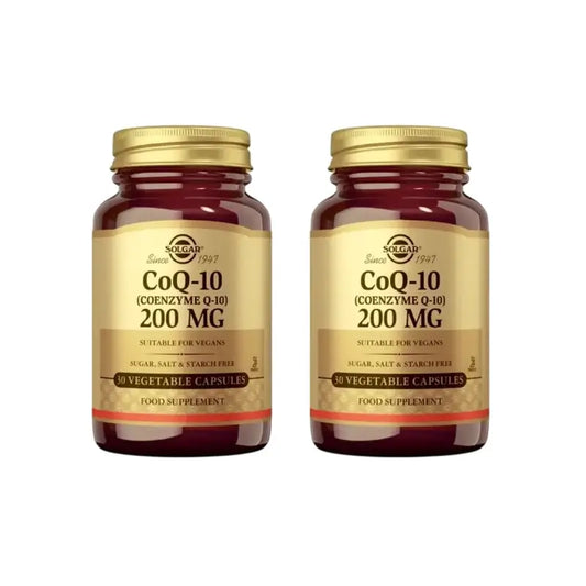 Solgar Κοενζύμη Q10 200 mg, 2 × 30 κάψουλες 