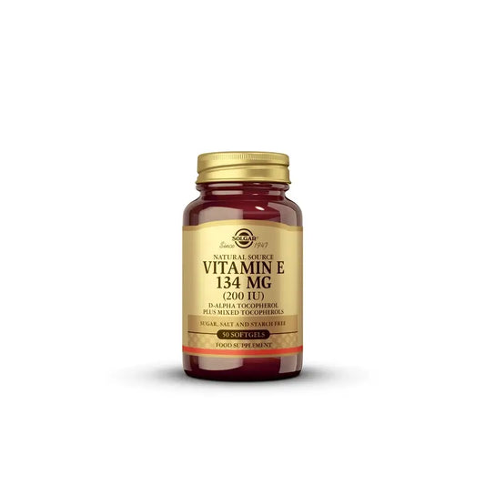 Solgar Vitamin E 200 IU, 50 softgels