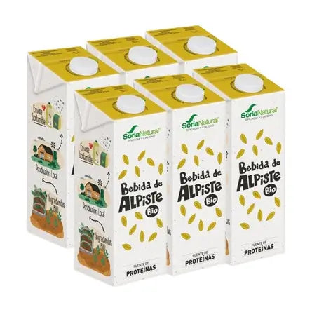Soria Natural Φυτικό ρόφημα από σπόρους αραβίδας, 6 x 1 λίτρο