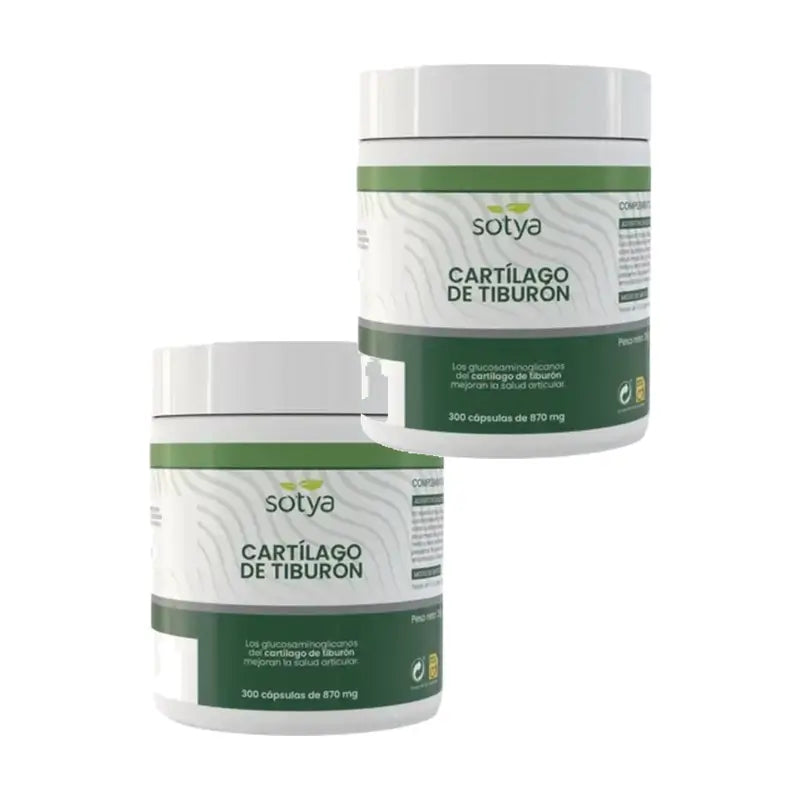 Sotya Χόνδρος Καρχαρία 870 Mg, Συσκευασία 2 x 300 κάψουλες