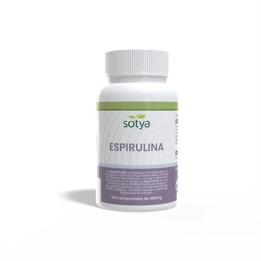 Sotya Εσπιρουλίνα + Β12 400 mg, 200 κάψουλες