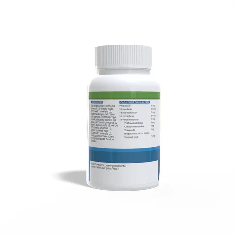 Sotya Κόκκινο Τσάι + Πράσινο Τσάι + Ανανάς 500 mg, 60 κάψουλες