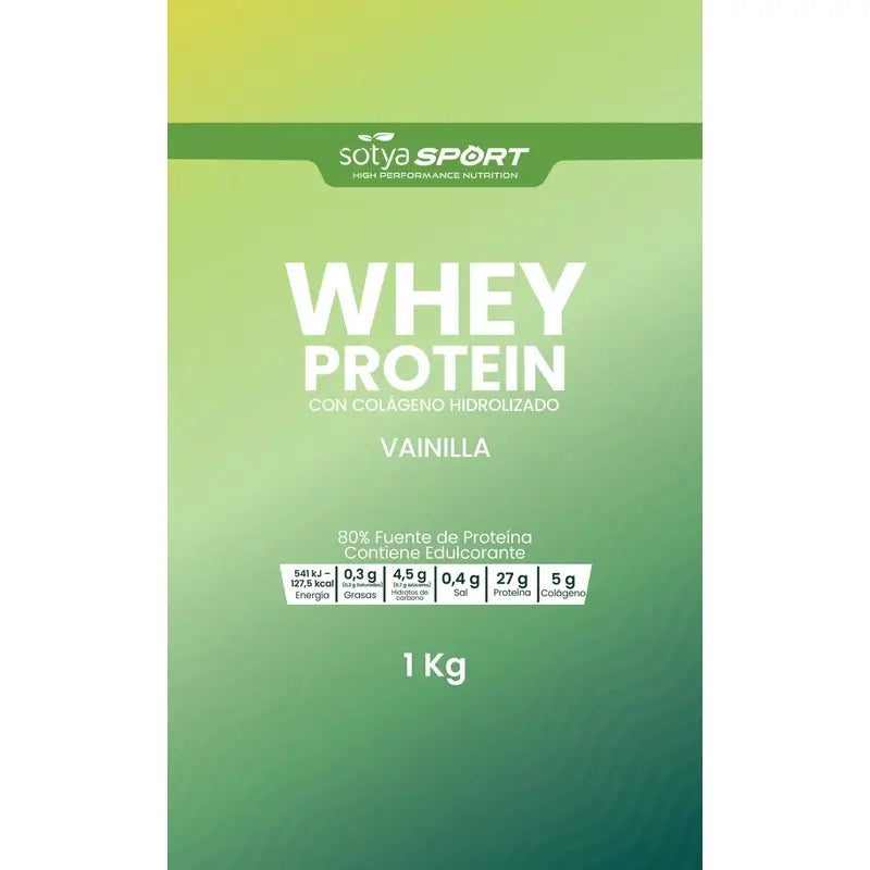 Sotya Whey Protein Βανίλια Doypack, 1000 γρ.
