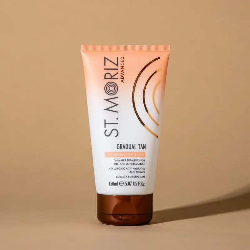 St Moriz Λοσιόν Αυτομαυρίσματος με Λάμψη Glow Gradual Advanced, 150 ml