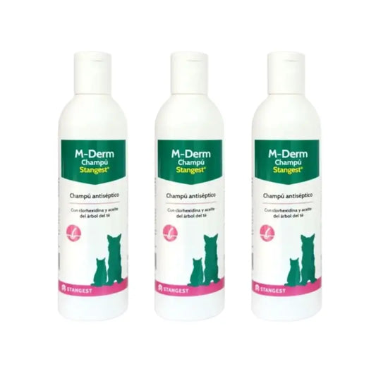 Σαμπουάν Stangest M-Derm, 3×250 ml
