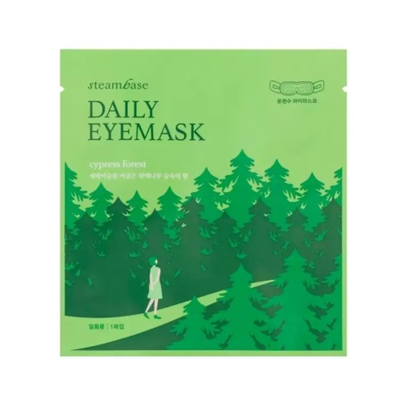 Steambase Daily Eyemask Cypress Forest, 1 τεμ.