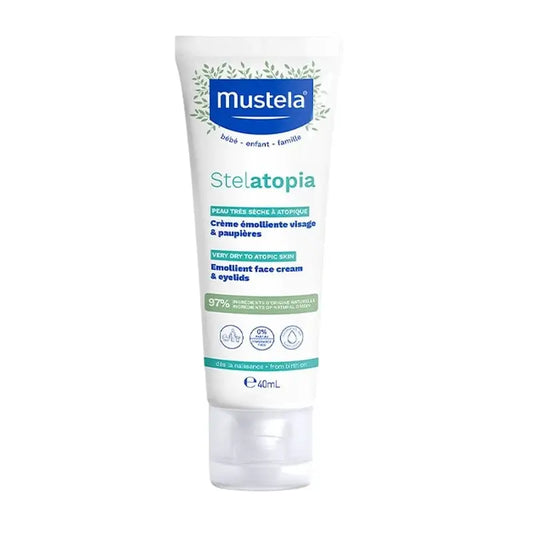 Mustela Stelatopia Ενυδατική Κρέμα Προσώπου, 40 ml