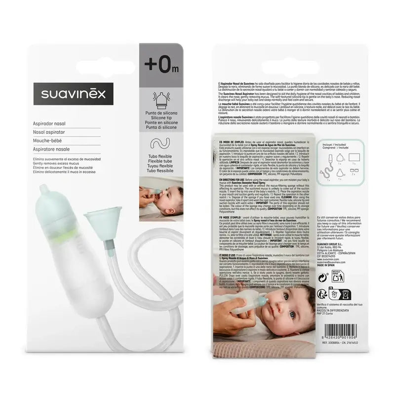 Suavinex Ρινική Συσκευή Απορρόφησης για Βρέφη, +0 Μήνες