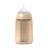 Suavinex Μπιμπερό από σιλικόνη 240 ml, μέτρια ροή (M), +3 μήνες, Irish Cream