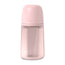 Suavinex Μπιμπερό από σιλικόνη 240 ml, μέτρια ροή (M), +3 μήνες, Rosewater