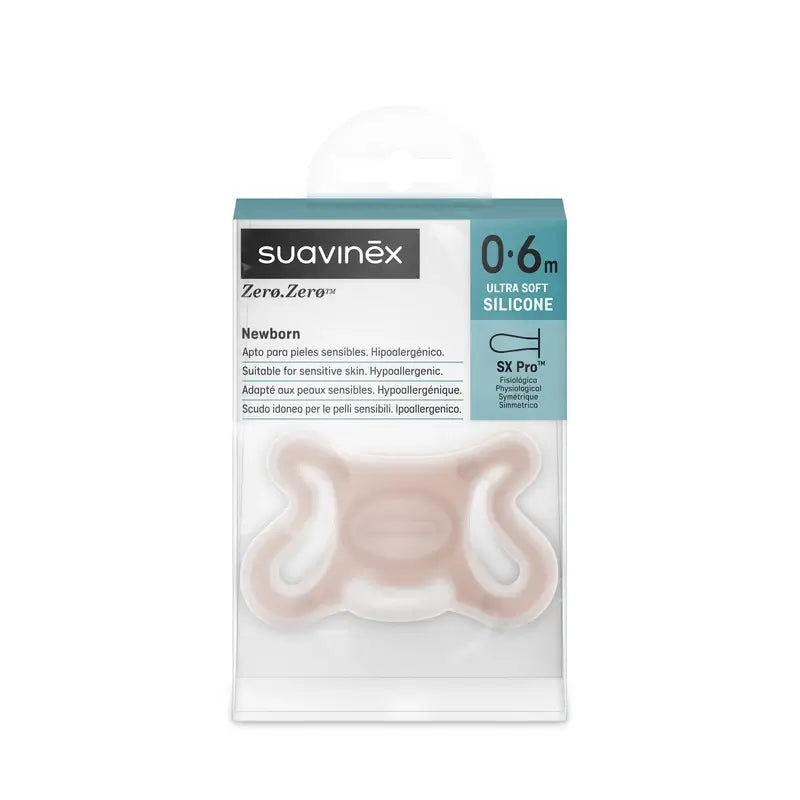Suavinex Πιπίλα Zero Zero, 0/6 μήνες, μεσαίου μεγέθους