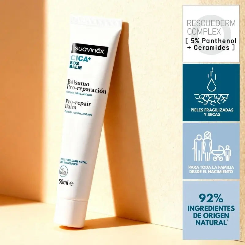 Suavinex Cica Βάλσαμο Προ-Αποκατάστασης 50 ml +0M