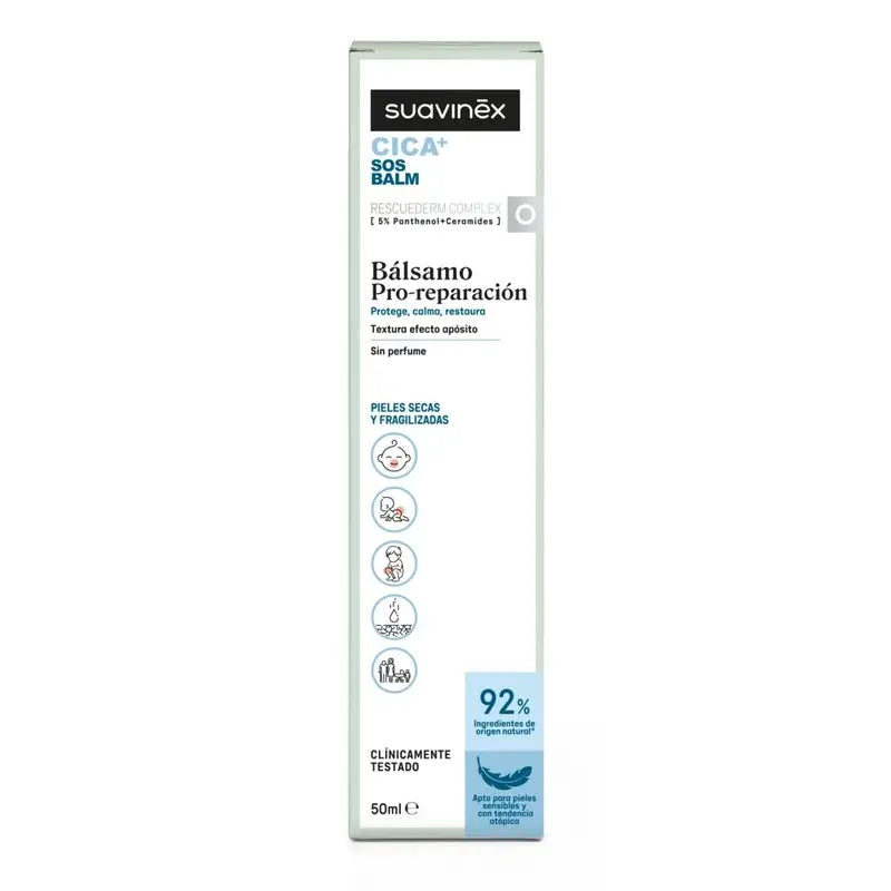 Suavinex Cica Βάλσαμο Προ-Αποκατάστασης 50 ml +0M
