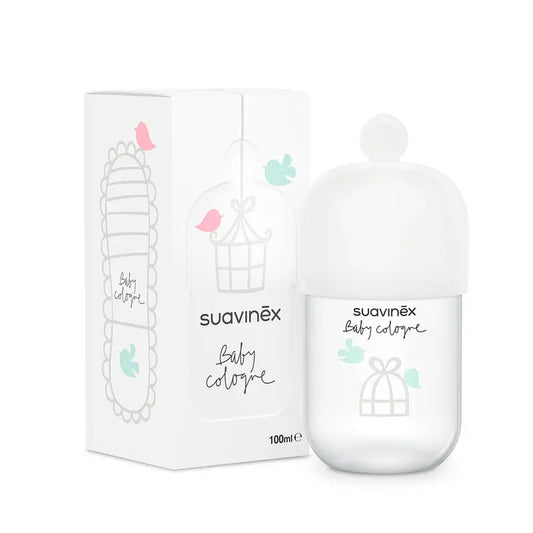 Suavinex Baby Cologne: Παιδικό κολόνια με χαμηλή περιεκτικότητα σε αλκοόλ, δεν λεκιάζει, 100 ml
