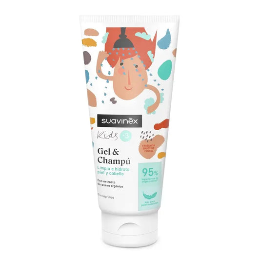 Suavinex Gel-Σαμπουάν για παιδιά 3 έως 10 ετών, 200 ml