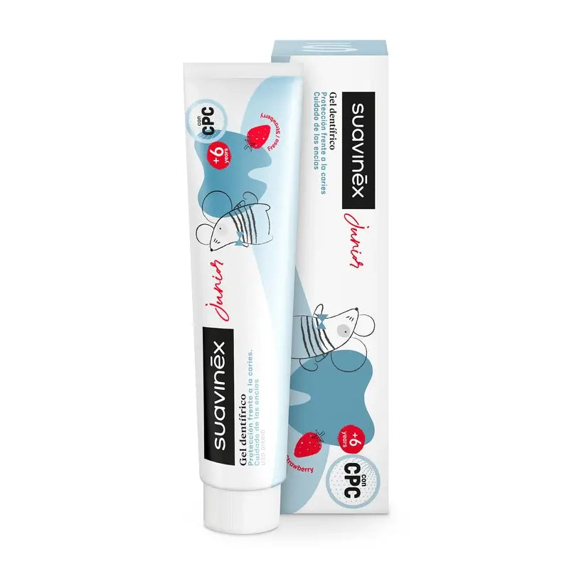 Suavinex Παιδική Οδοντόκρεμα σε Μορφή Τζελ, 75 ml
