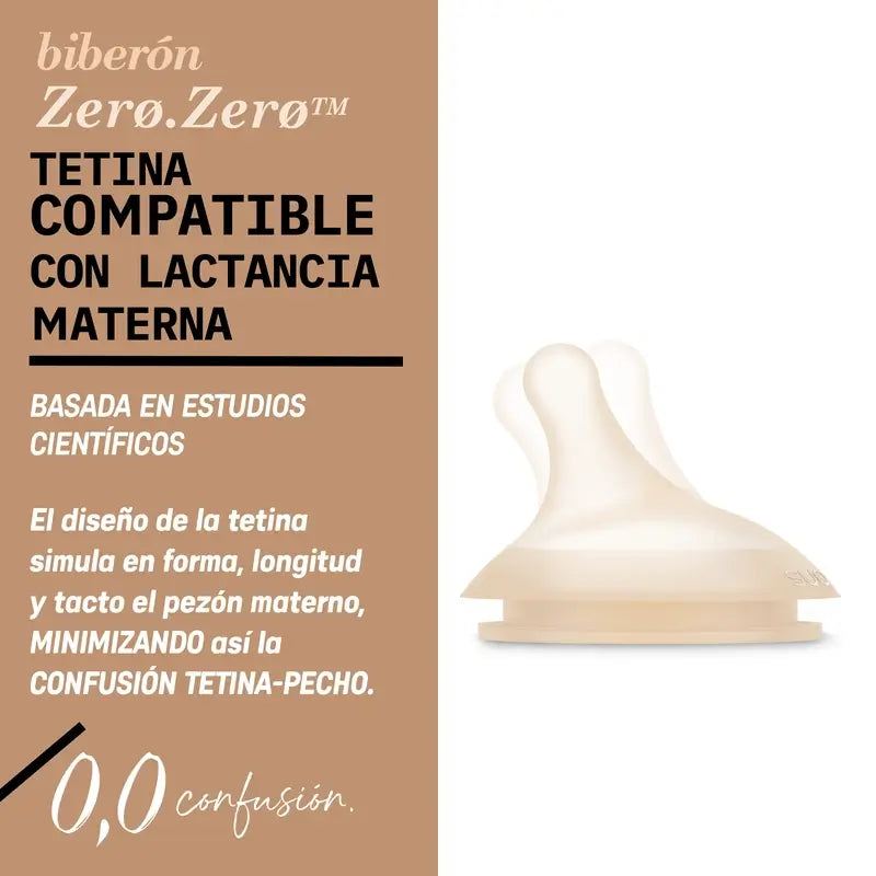 Suavinex Pack 2 Θηλές Zero Zero Μέτρια Ροή (M), +3 Μήνες, Light