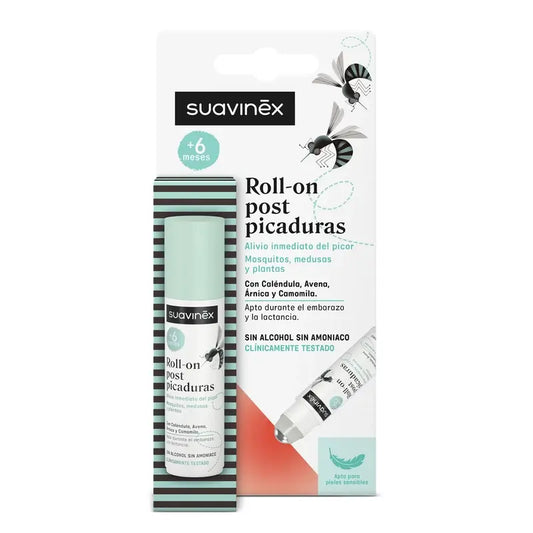 Suavinex Roll-On για μετά τα τσιμπήματα, +6 μήνες, 15 ml
