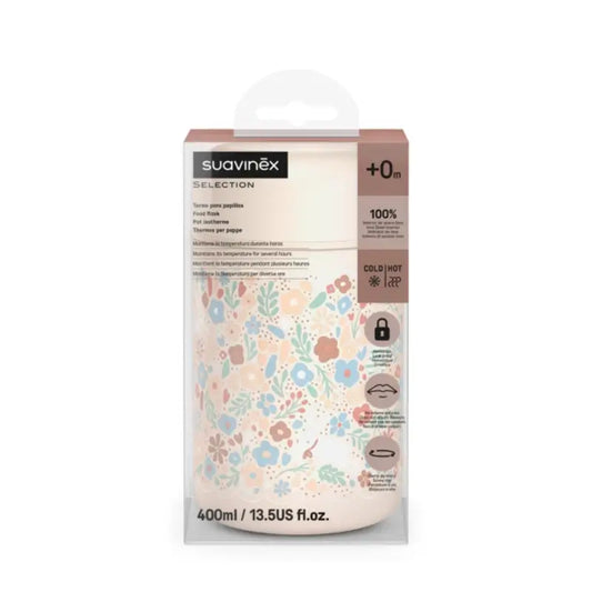 Suavinex Θερμοφόρα για Μωρά 400 ml, Wonderland Λουλούδια