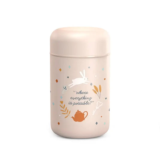 Suavinex Θερμός Μπουκάλι 400 ml, Wonderland Ροζ