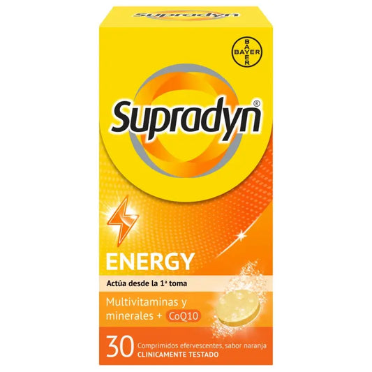 Supradyn Energy: Βιταμίνες και Ενέργεια, 30 αναβράζοντα δισκία