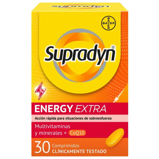 Supradyn Energy Extra Sport: Βιταμίνες και Ενέργεια, 30 δισκία