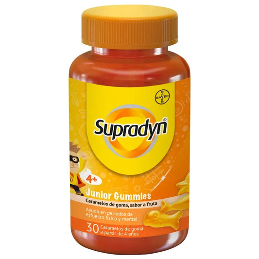 Supradyn Junior Gummies: Βιταμίνες και ενέργεια για παιδιά, 30 ζελεδάκια
