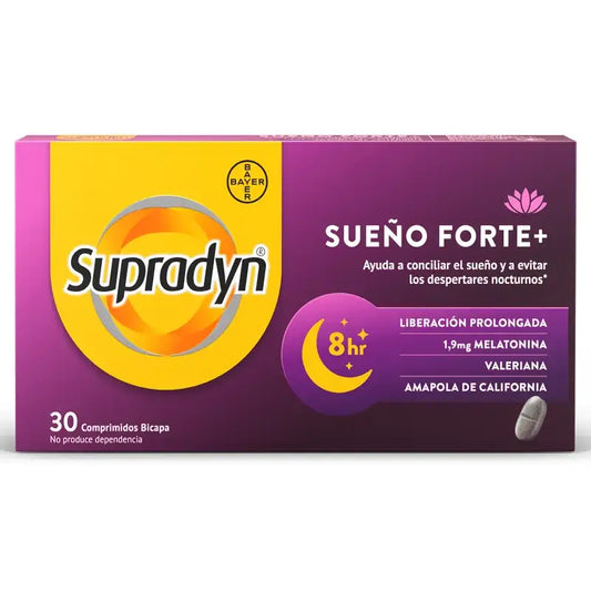 Supradyn Sueño Forte+ Μειώνει τα νυχτερινά ξυπνήματα, 30 δισκία