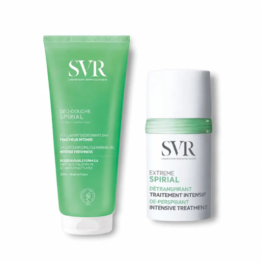 Svr Pack  Spirial Αποσμητικό-Αφρόλουτρο 200 ml + Spirial Αποσμητικό Extreme 20 ml